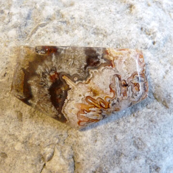 Crazy lace agat, cabochon.