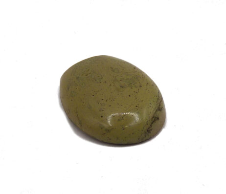 Grön bergslagssten, cabochon.