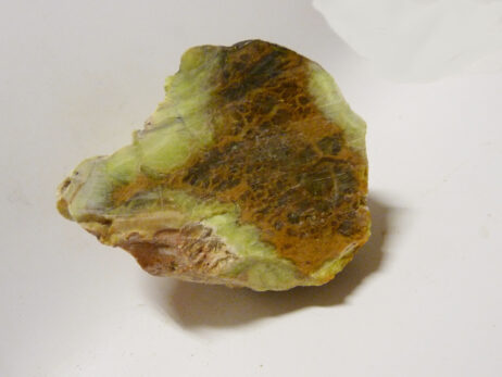 Gul och grön opal, stor råsten - Bild 2