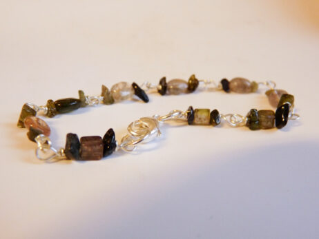 Silverarmband med turmalin - Bild 2
