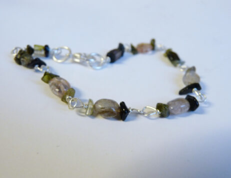 Silverarmband med turmalin - Bild 3